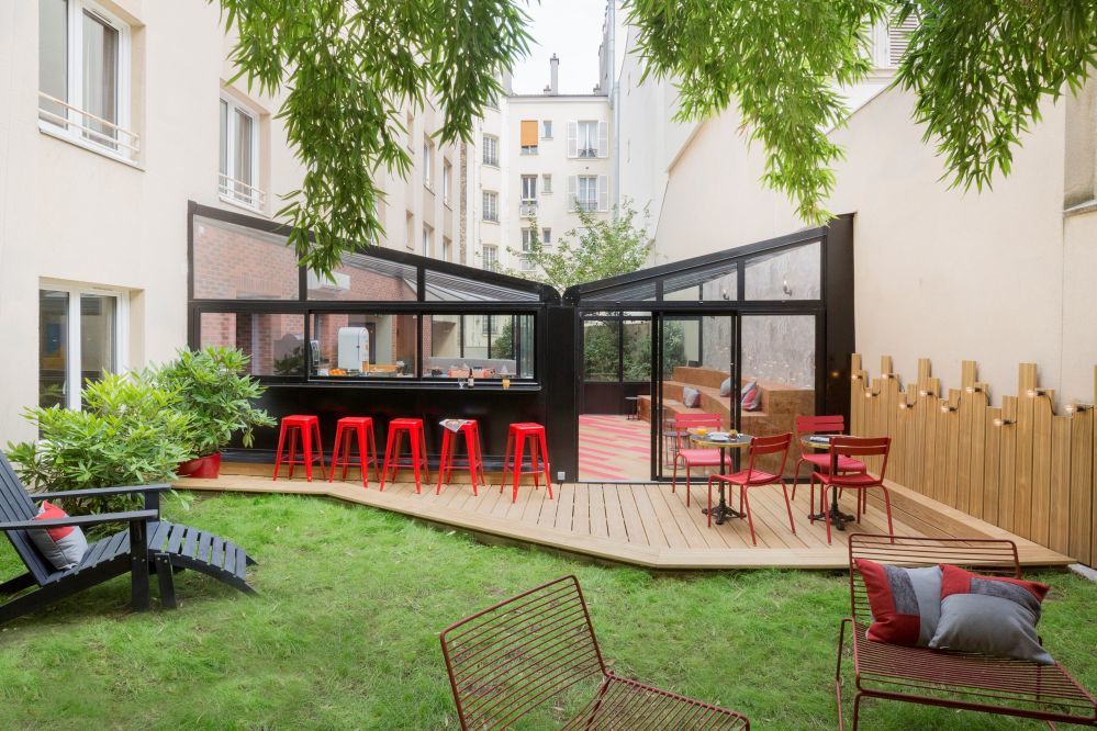 Hotel Izzy - Jardin